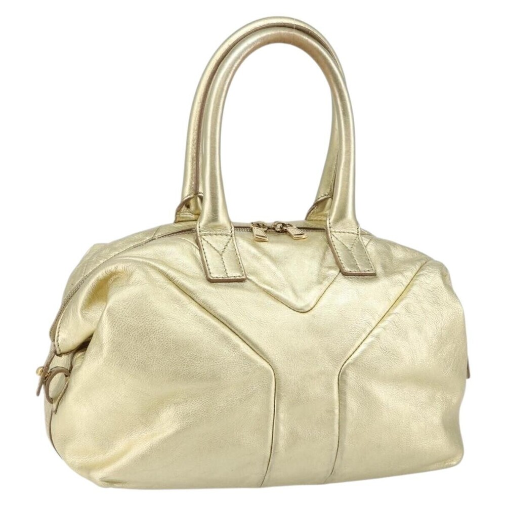 Saint Laurent Easy Y Pebbled Leather